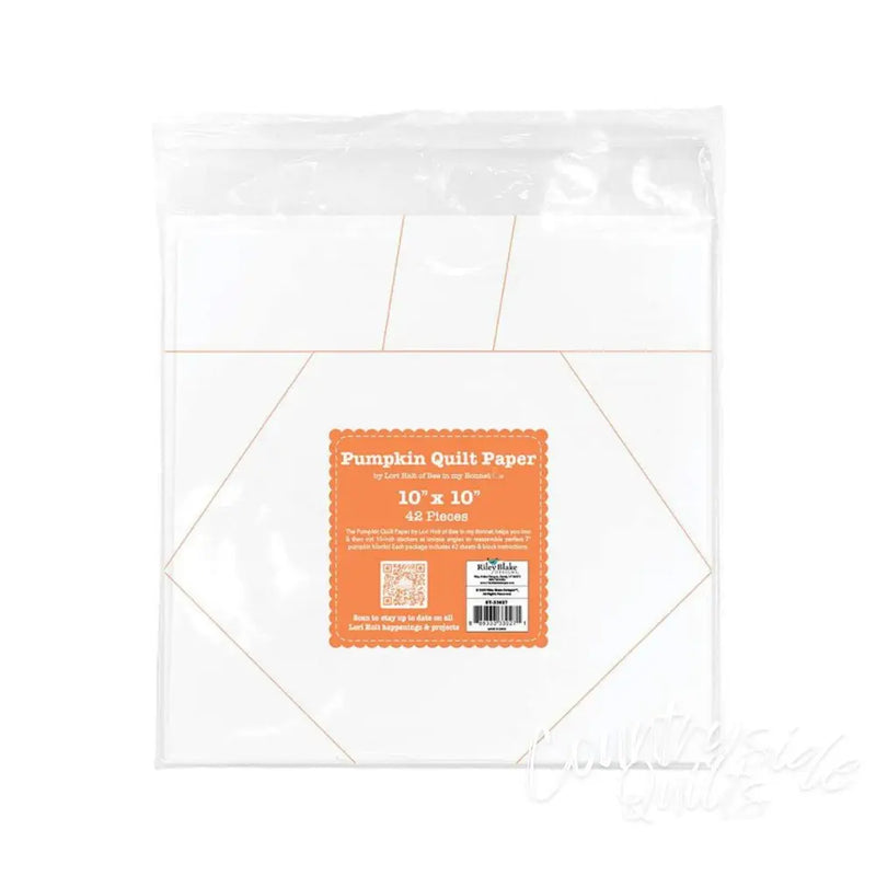 Lori Holt 10’’ Pumpkin Quilt Paper 537397