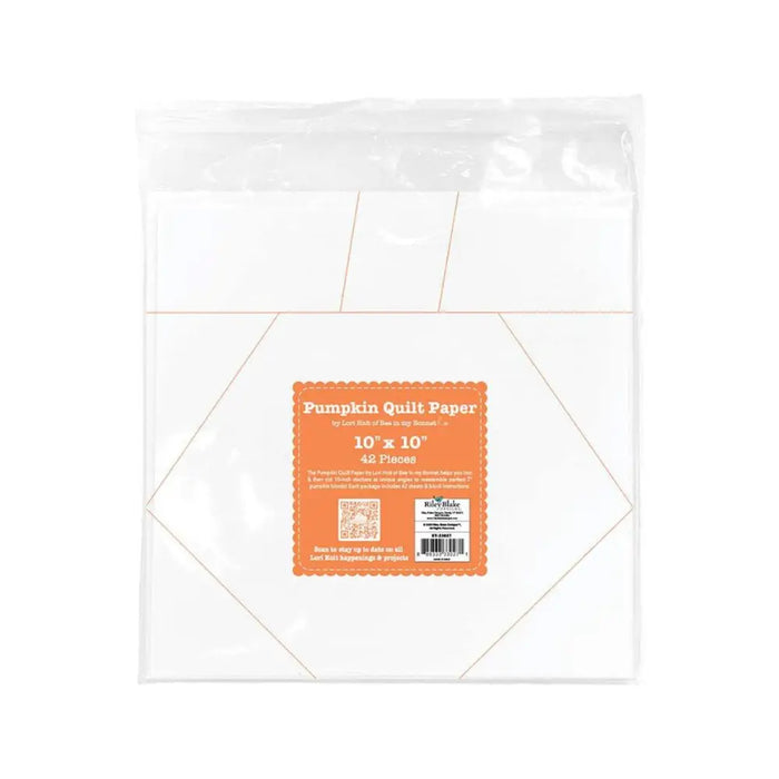 Lori Holt 10’’ Pumpkin Quilt Paper 537397