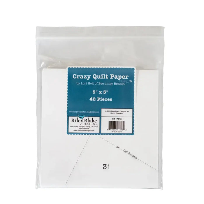 5’’ Crazy Quilt Paper 894889