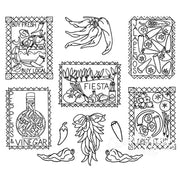 Aunt Martha’s® #4004 Some Like it Hot Tea Towels/Kitchen