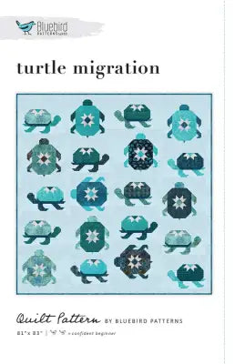 Bluebird Patterns Turtle Migration Quilt Pattern 649408