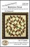 Calica Carriage Quilt Designs Rippling Star quilt pattern