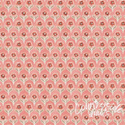 Countryside Blossom Coral 44’’ / 45’’ Width C14534-CORAL