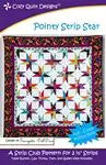 Cozy Quilt Designs - Pointy Strip Star Pattern 500197
