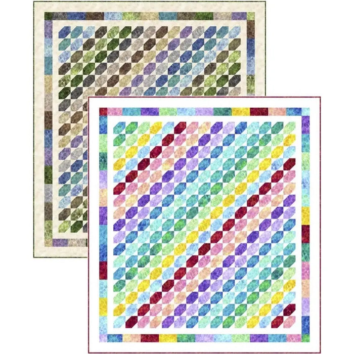 Flourish Fat Quarter Flow - DIGITAL Quilt Pattern flourish