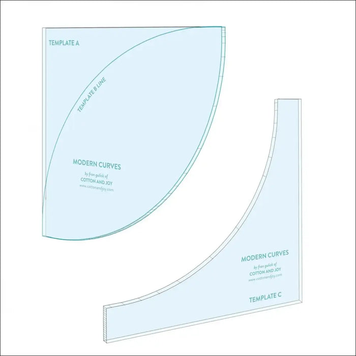 Fran Gulick Modern Curves Template Set 375693