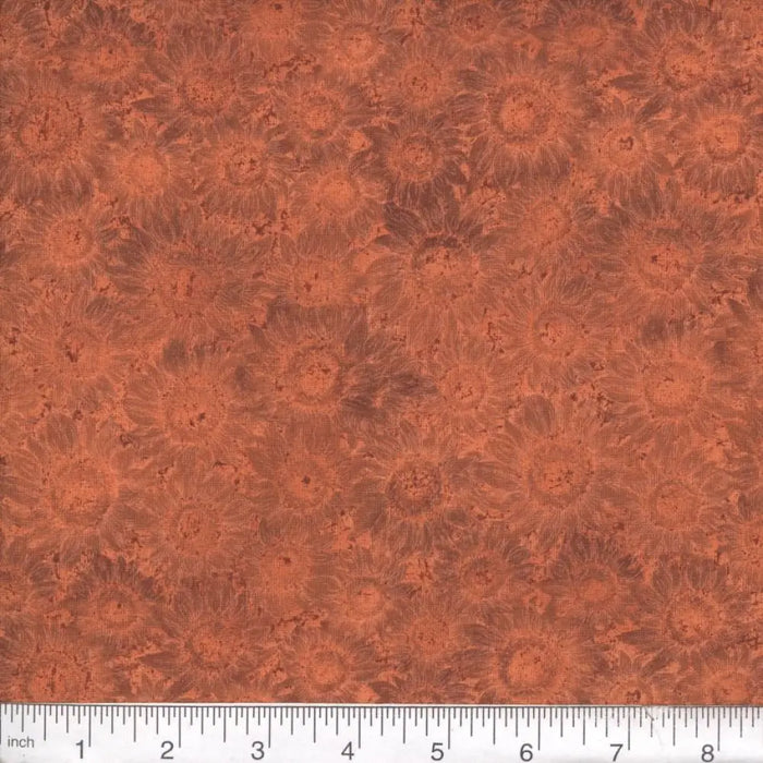 Marshall Dry Goods Sunflowers - Tonal Bronze 45’’