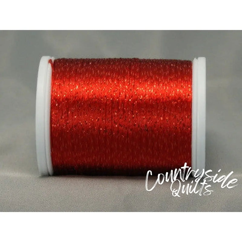 Quilt Highlights Rayon/Metallics Combo #019 - Red/Red