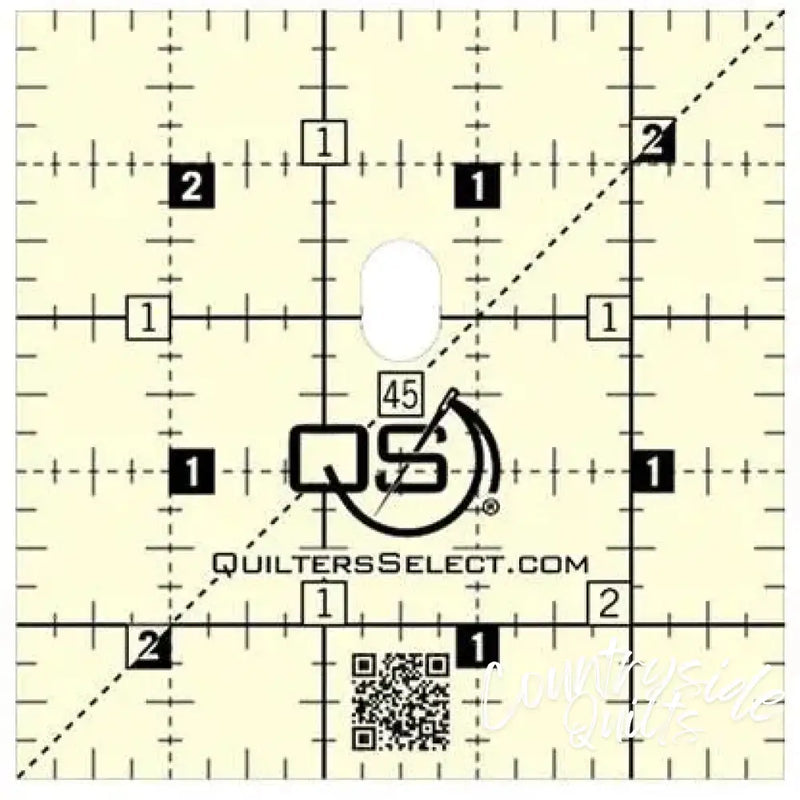Quilters Select 2.5’’ x Non-Slip Ruler Rulers