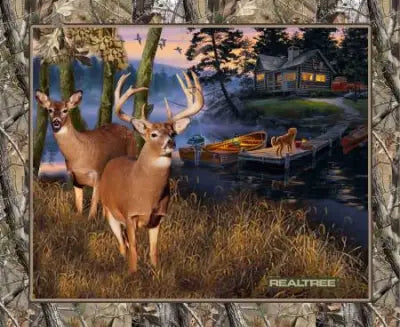 Realtree Lakeside Sunset Panel 10164-PC