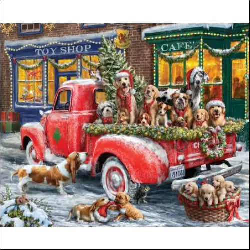 Riley Blake Designs Christmas Wishes Heart of Panel