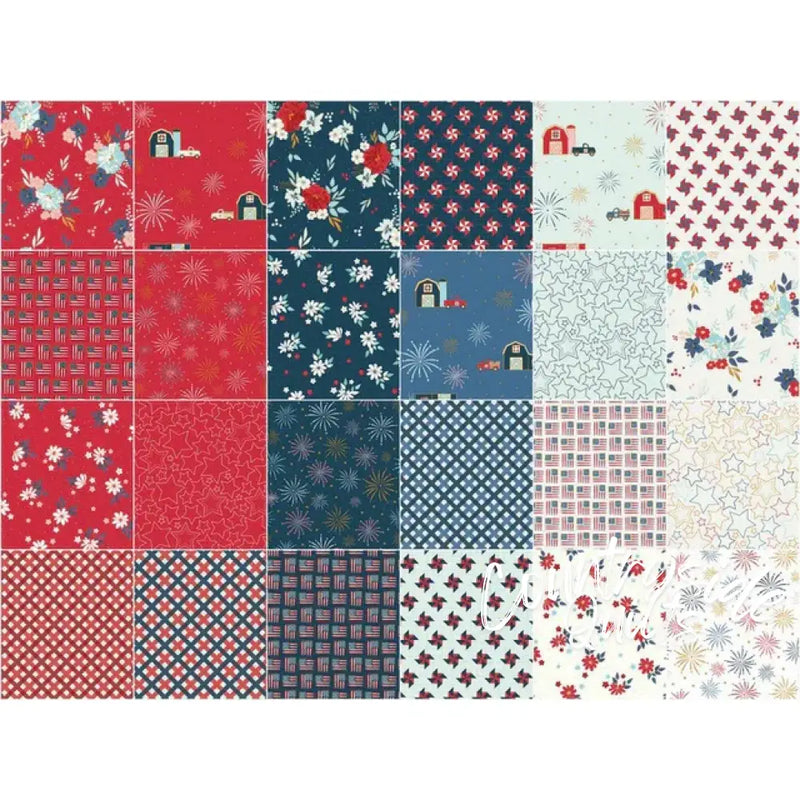 Riley Blake Designs Sweet Freedom 5’’ Stacker 889841