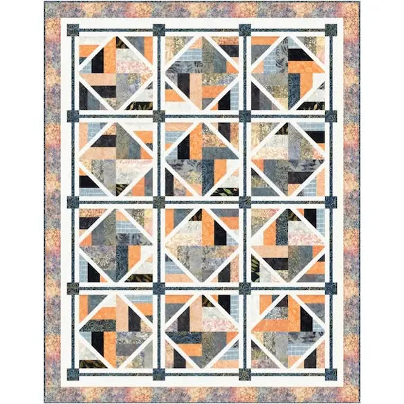 Strips on the Horizon - DIGITAL Quilt Pattern stripshorizon