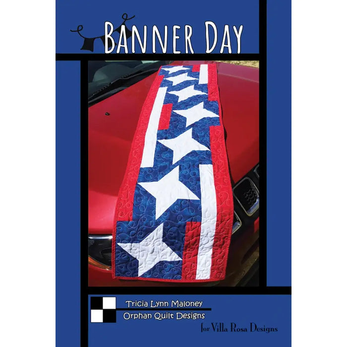 Villa Rosa Designs - Banner Day - Post Card Quilt Pattern