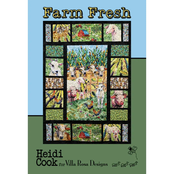 Villa Rosa Designs - Farm Fresh - Post Card Quilt Pattern