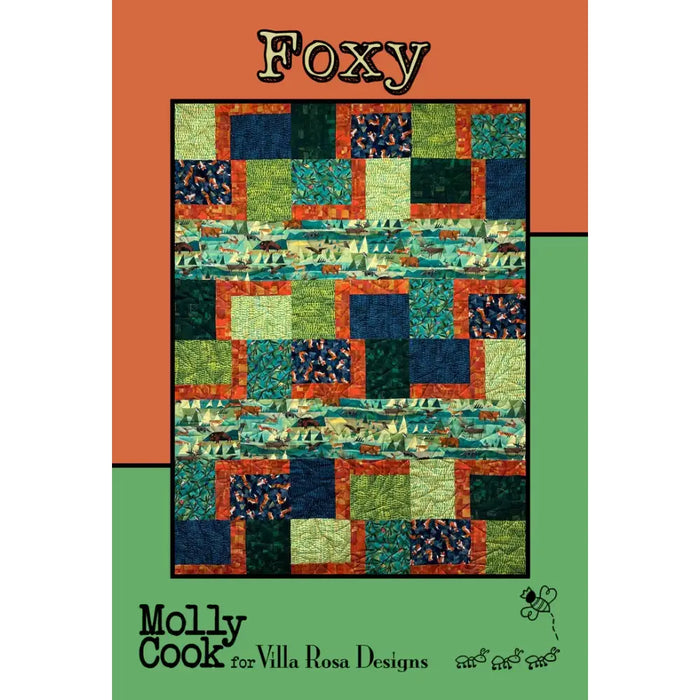 Villa Rosa Designs - Foxy - Post Card Quilt Pattern 262403