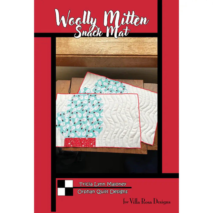 Villa Rosa Designs - Woolly Mitten Snack Mat - Post Card