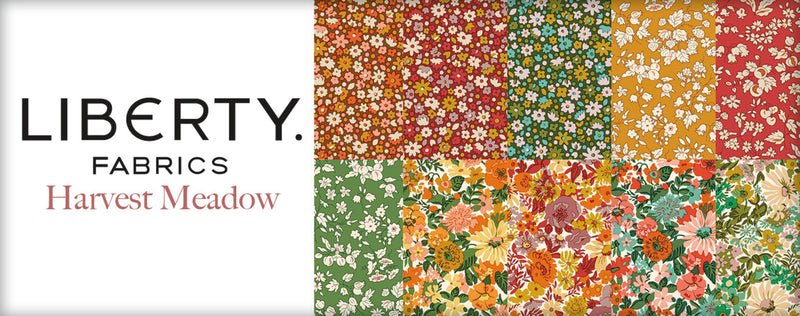 Liberty Harvest Meadow Fat Quarter Bundle, 10 Pcs.