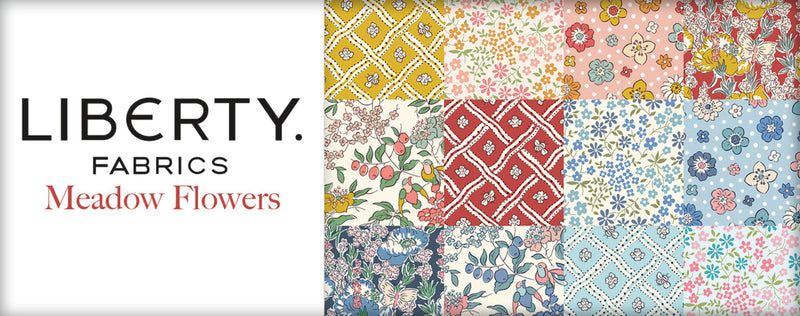 Meadow Flowers Fat Quarter Bundle, 20 Pcs.