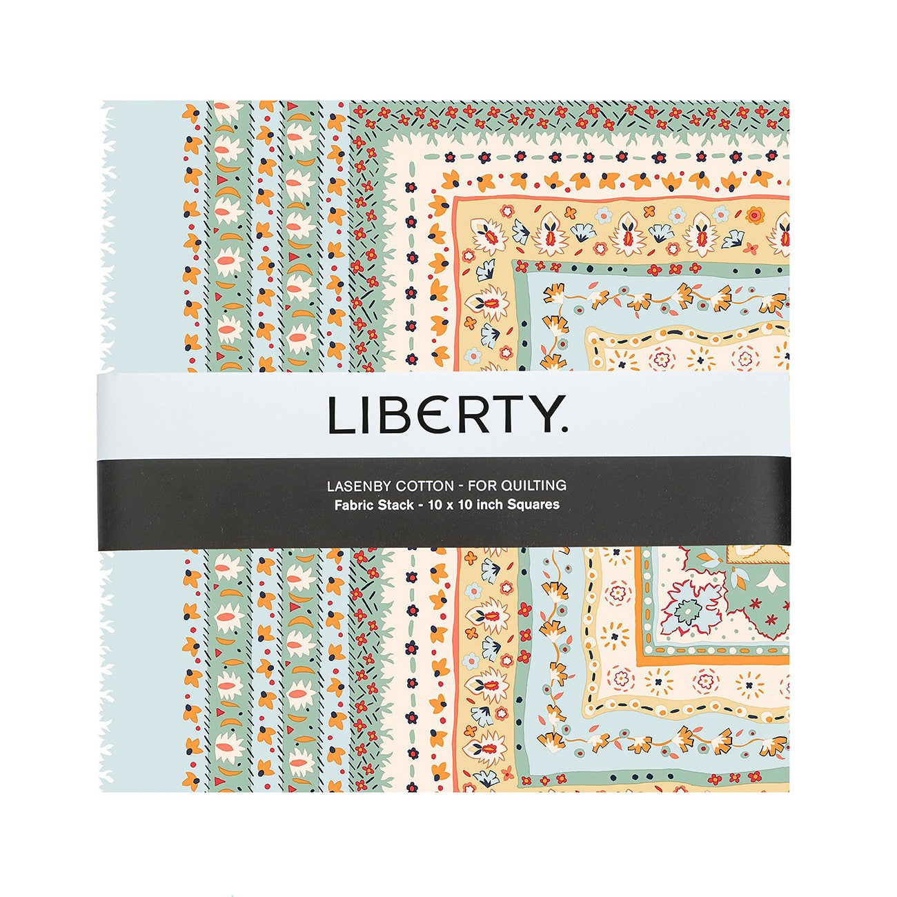 Liberty Borders and Blooms 10 Inch Stacker, 42 Pcs.