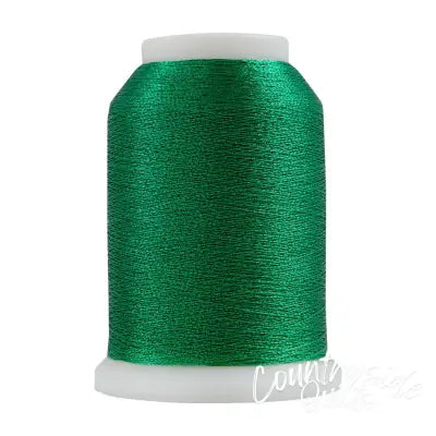 #027 Emerald Superior Metallics 1090 yd Mini Cone