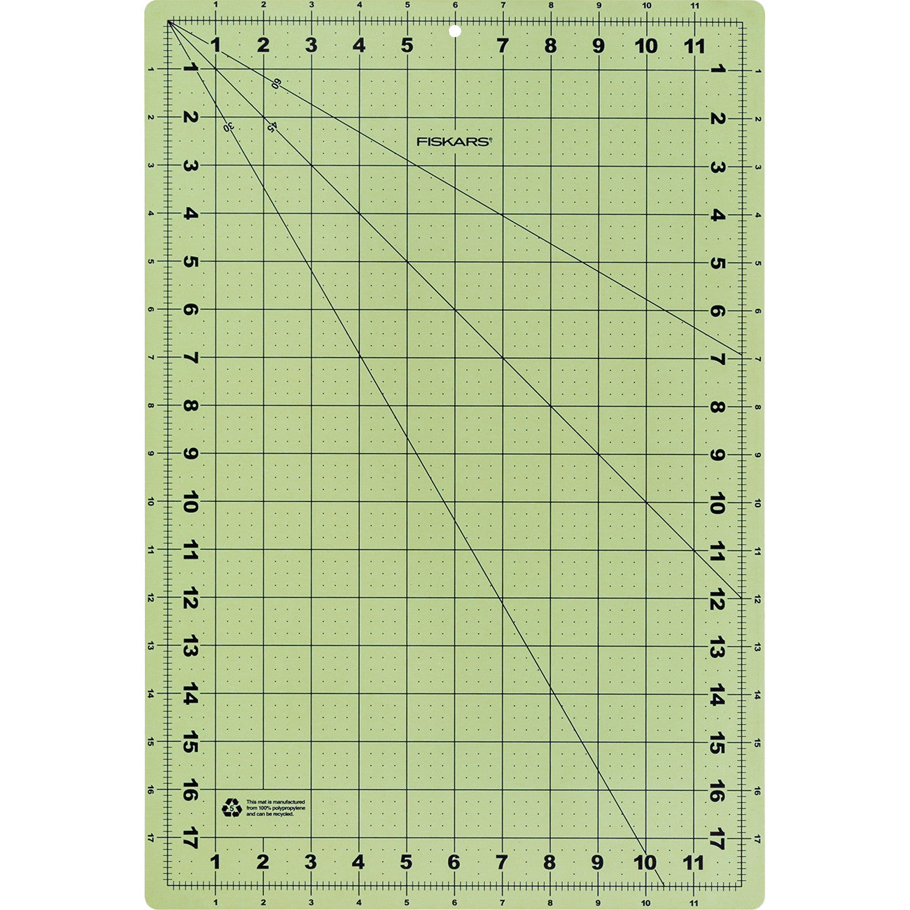 Fiskars Cutting Mat Eco Friendly 12in x 18in
