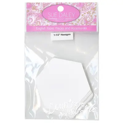 1-1/2in Hexagon Papers (100 pieces per bag)