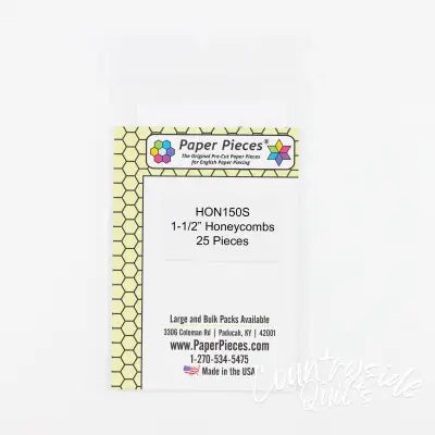 1-1/2in Honeycomb Small Pack 25 Pieces