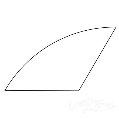 1-1/2in Six Pointed Star Wedge Papers