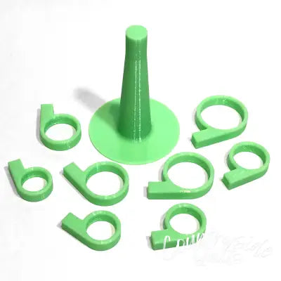 1/4in Guide Ring Lime