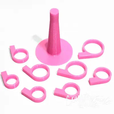 1/4in Guide Ring Pink