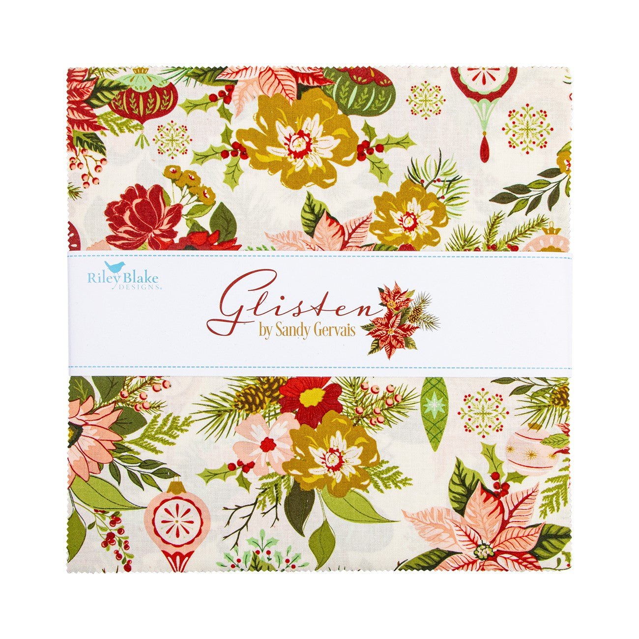 Glisten 10in Squares, 42pcs/bundle