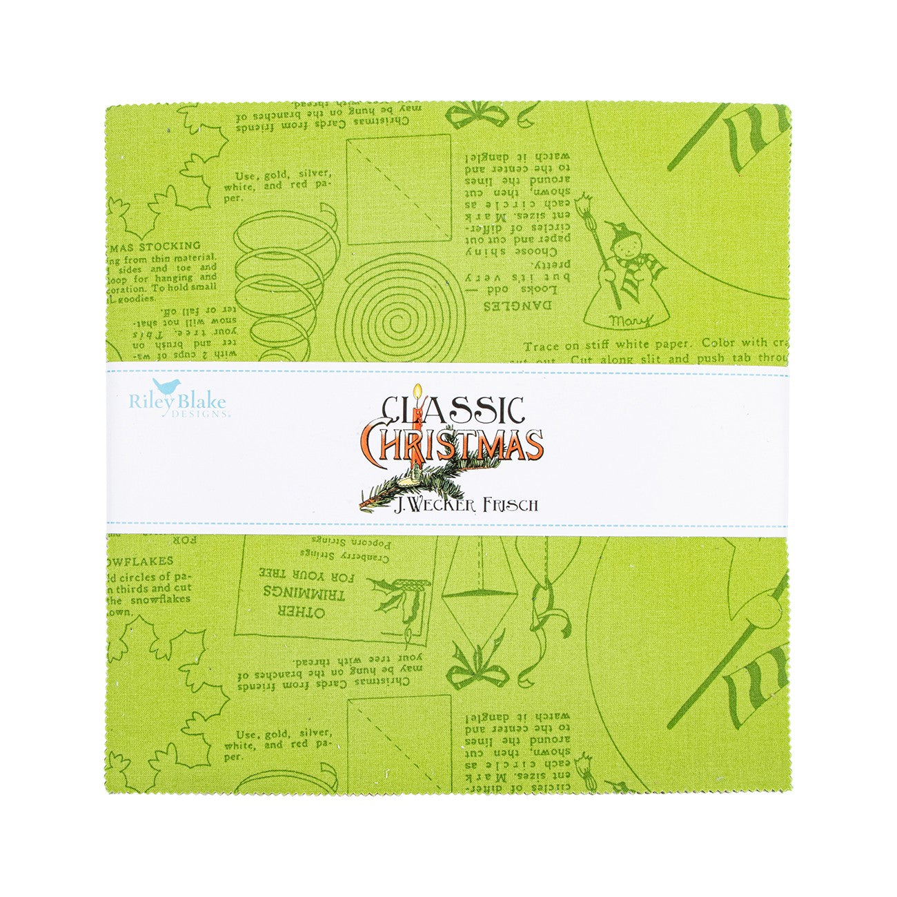Classic Christmas 10in Squares, 42pcs/bundle