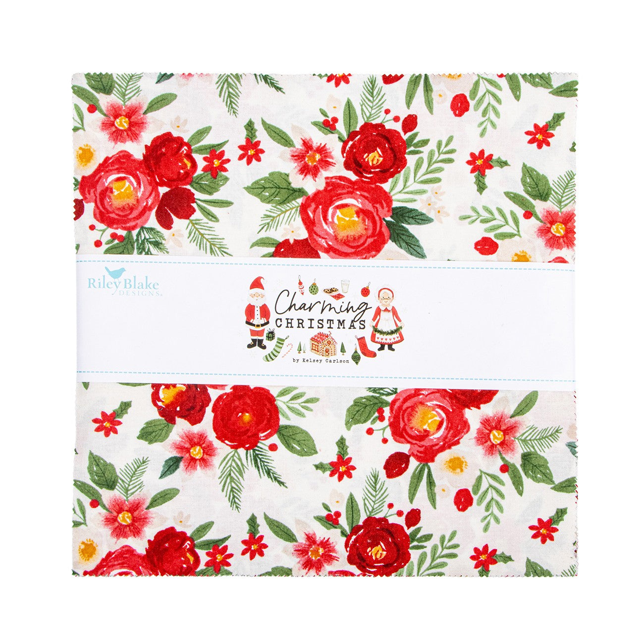 Charming Christmas 10in Squares, 42pcs/bundle