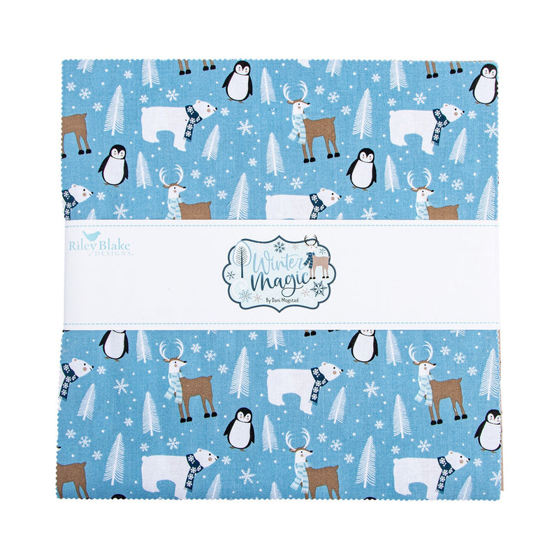 Winter Magic 10in Squares, 42pcs/bundle