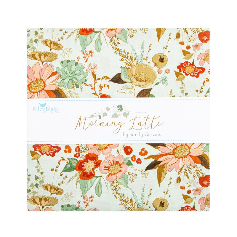 Morning Latte 10in Squares, 42pcs/bundle