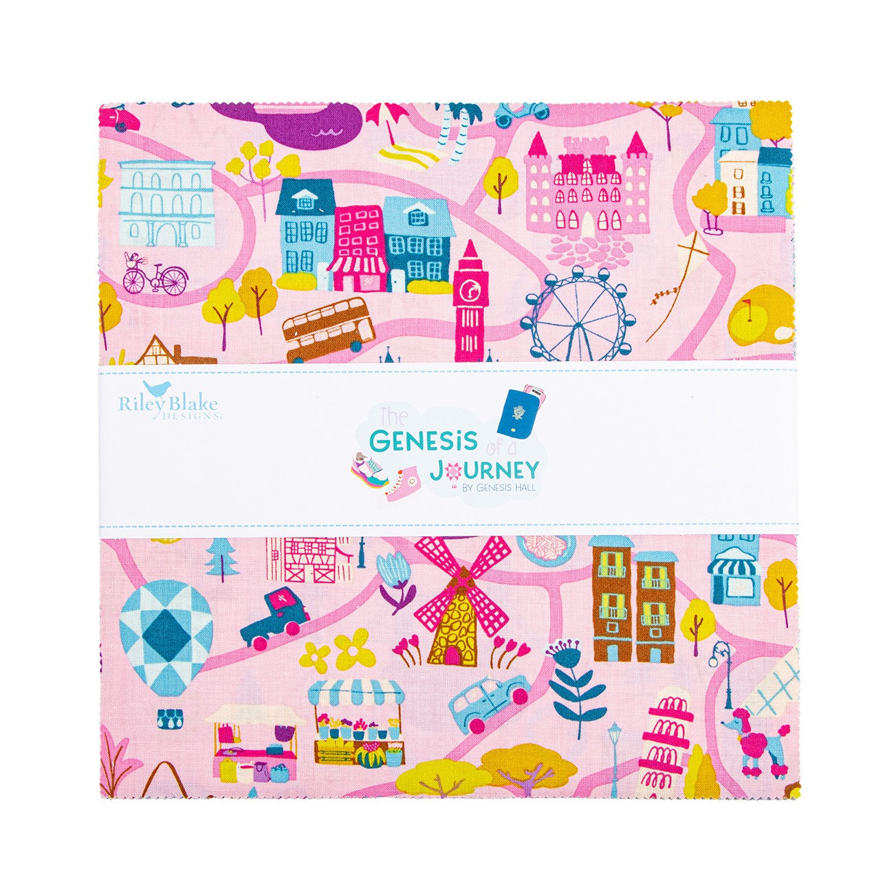 The Genesis of a Journey 10in Squares, 42pcs/bundle