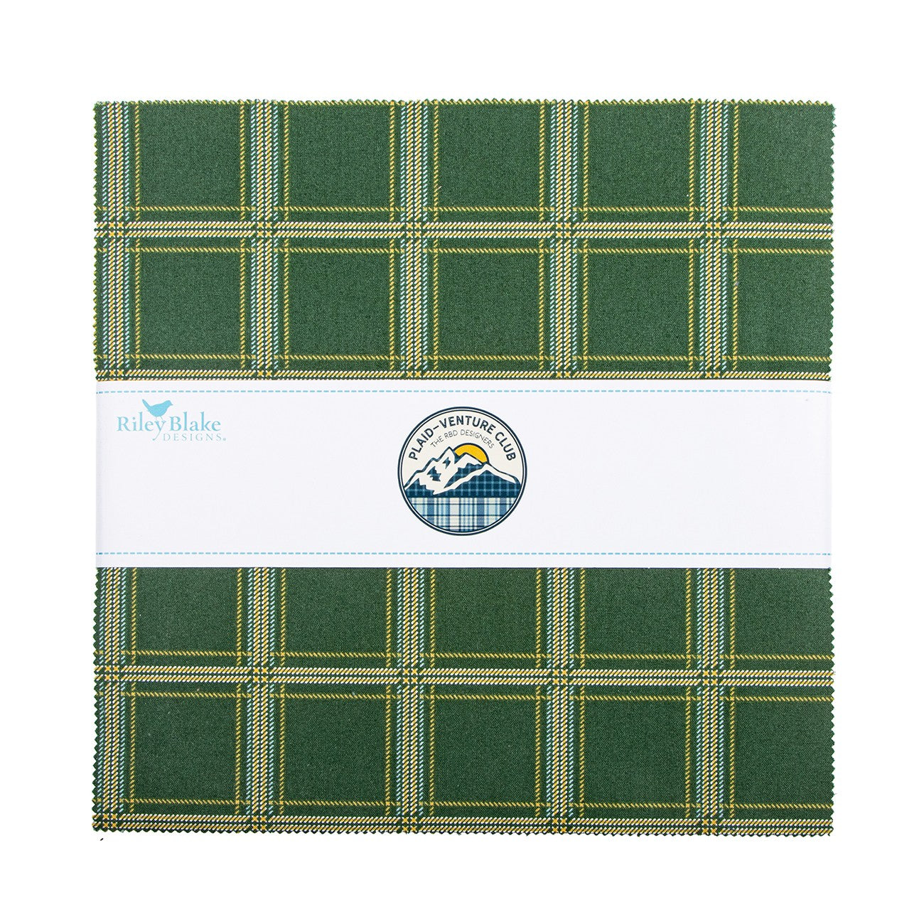 Plaid-Venture Club 10in Squares, 42pcs/bundle