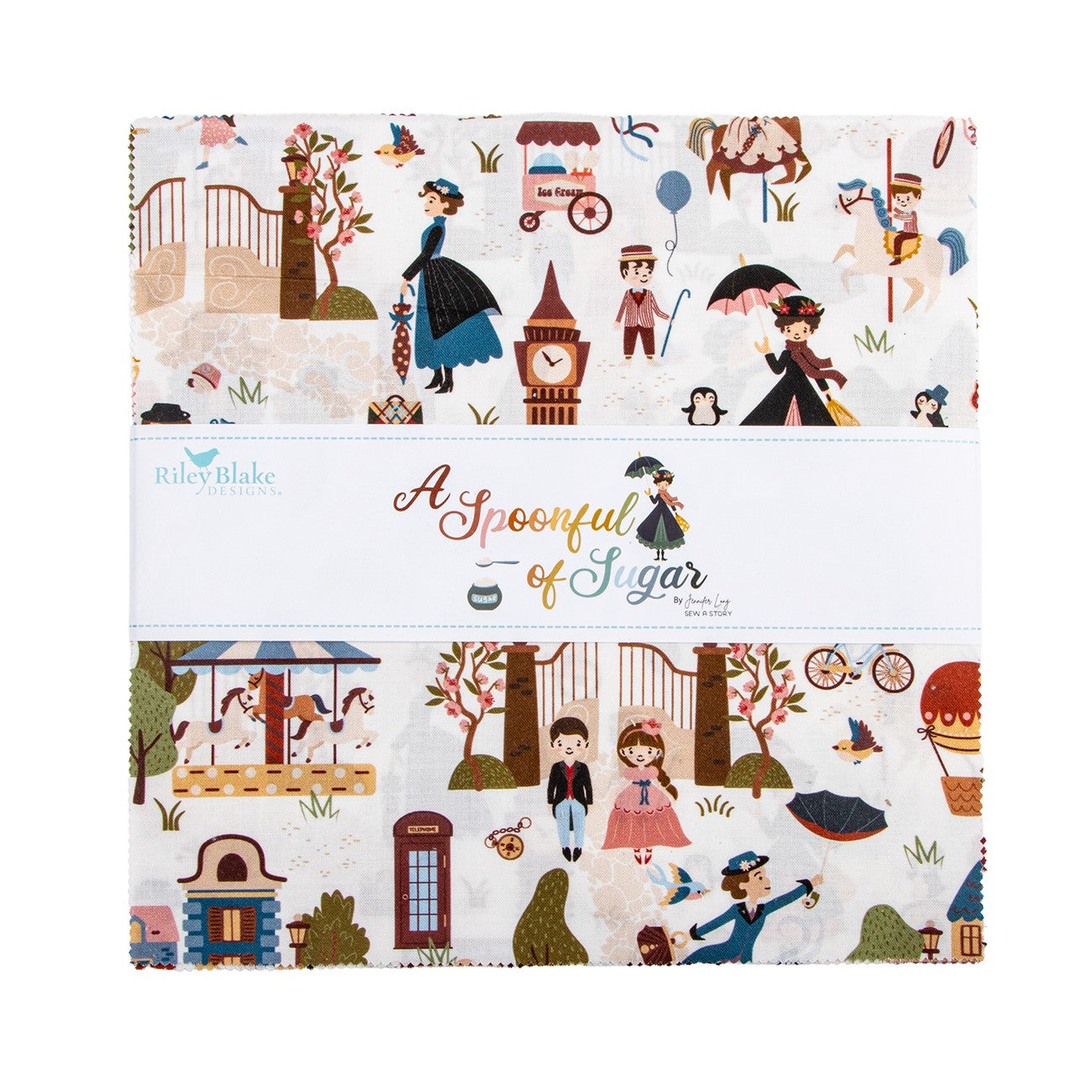 A Spoonful of Sugar 10in Squares, 42pcs