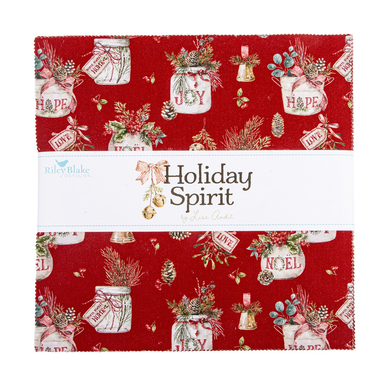 Holiday Spirit 10in Squares, 42pcs