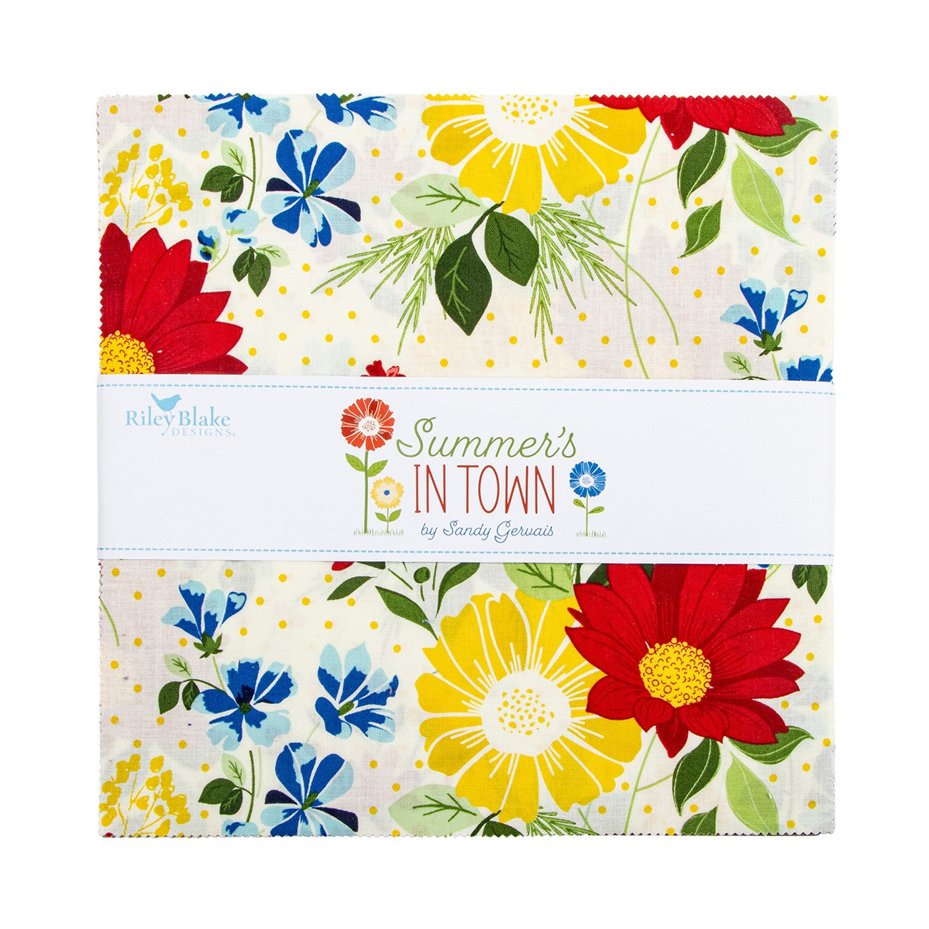 Summer's in Town 10in Squares, 42pcs