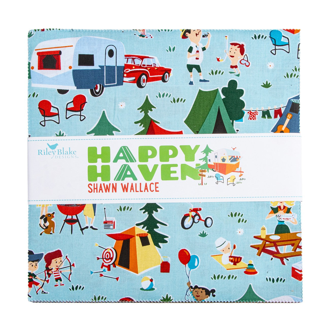 Happy Haven 10in Squares, 42pcs