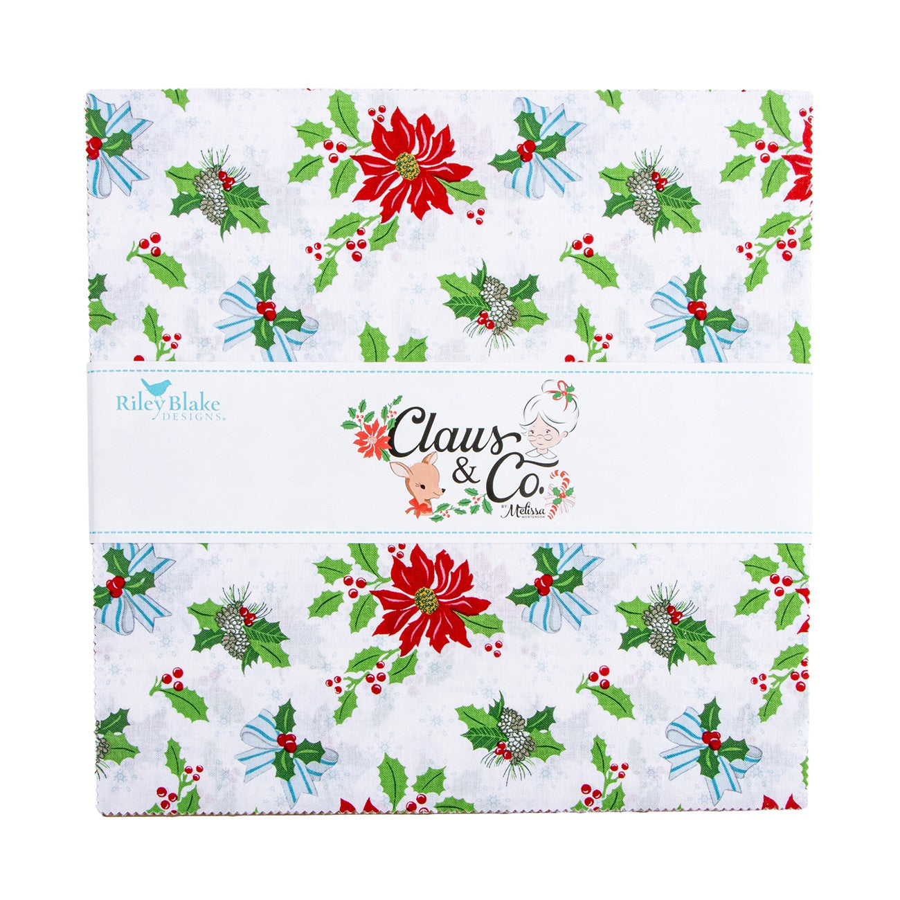 Claus & Co. 10in Squares, 42pcs