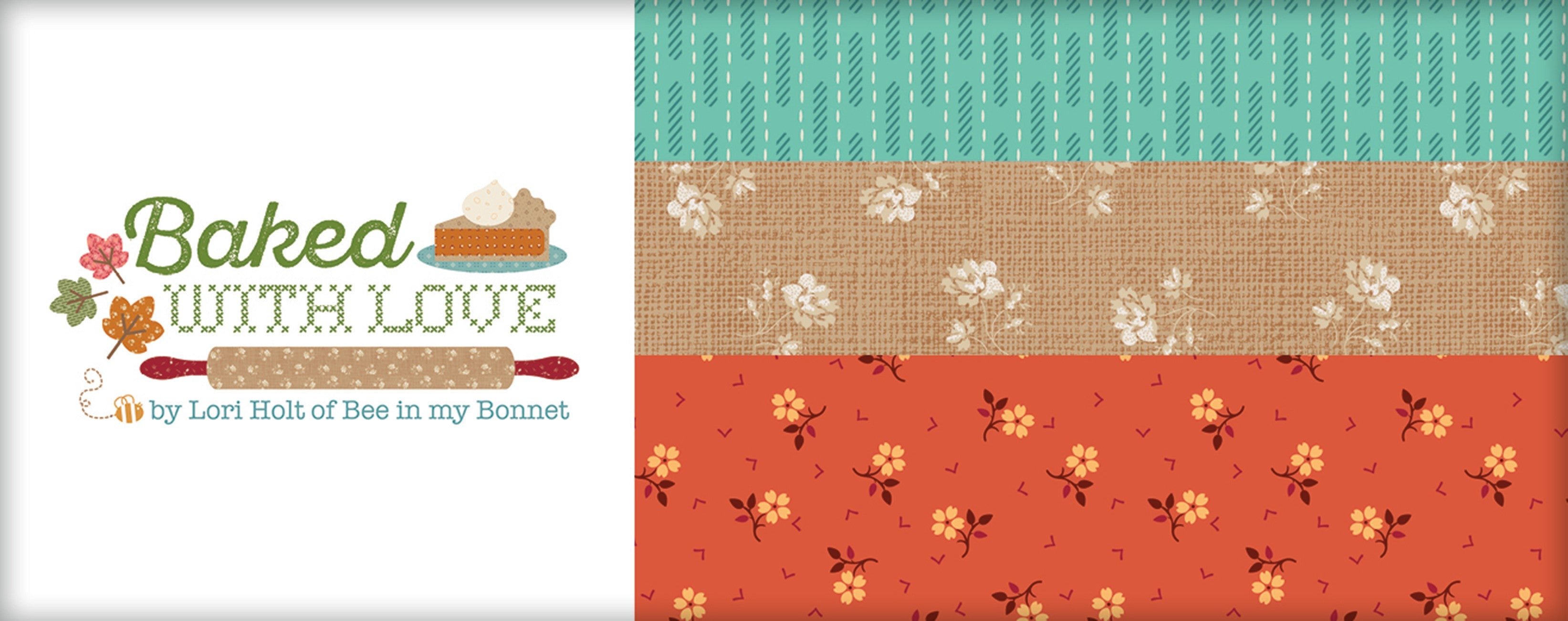Baked With Love 10in Squares, 42pcs/bundle