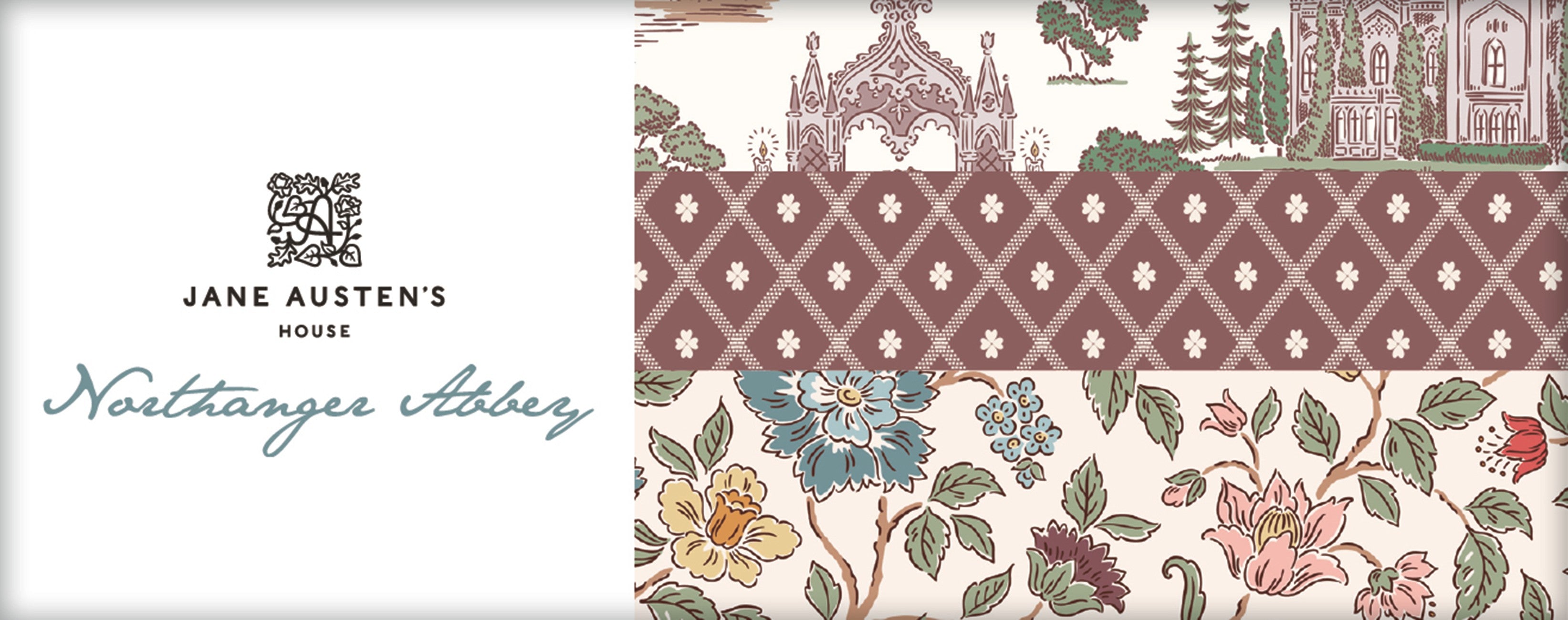 Northanger Abbey 10in Squares, 42pcs/bundle