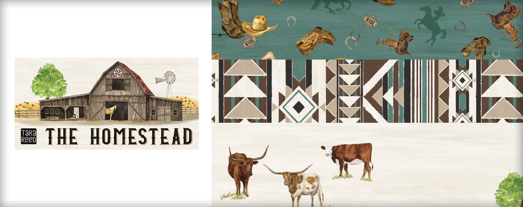 The Homestead 10in Squares, 42pcs