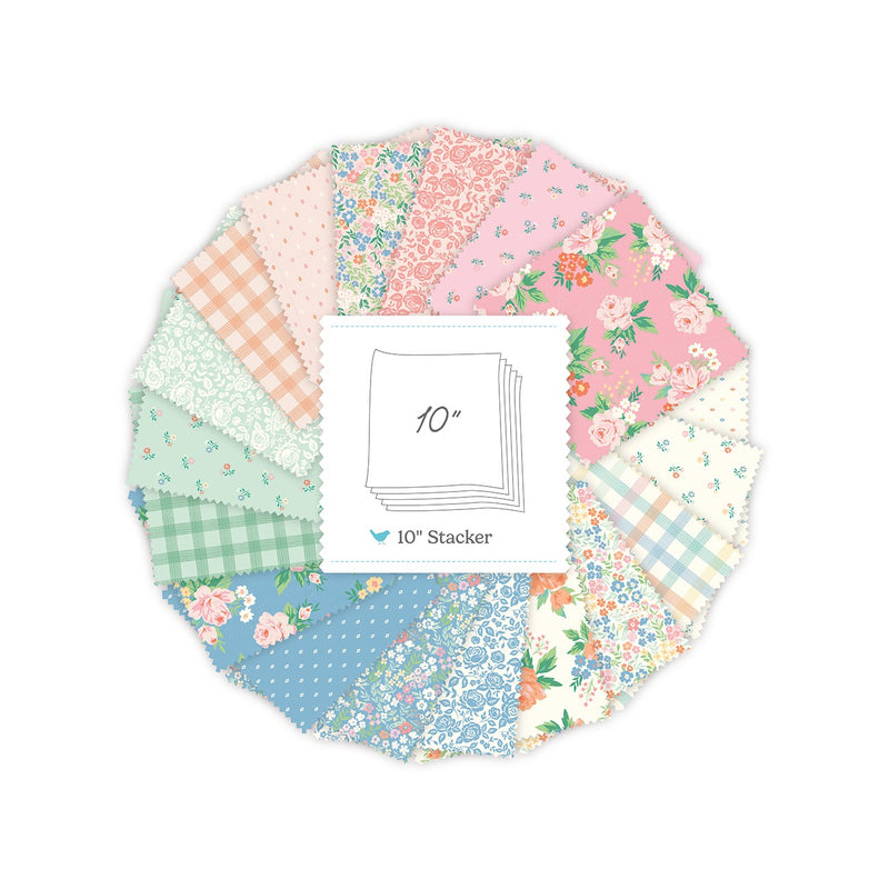 Spring Meadows 10in Squares, 42 Pcs.