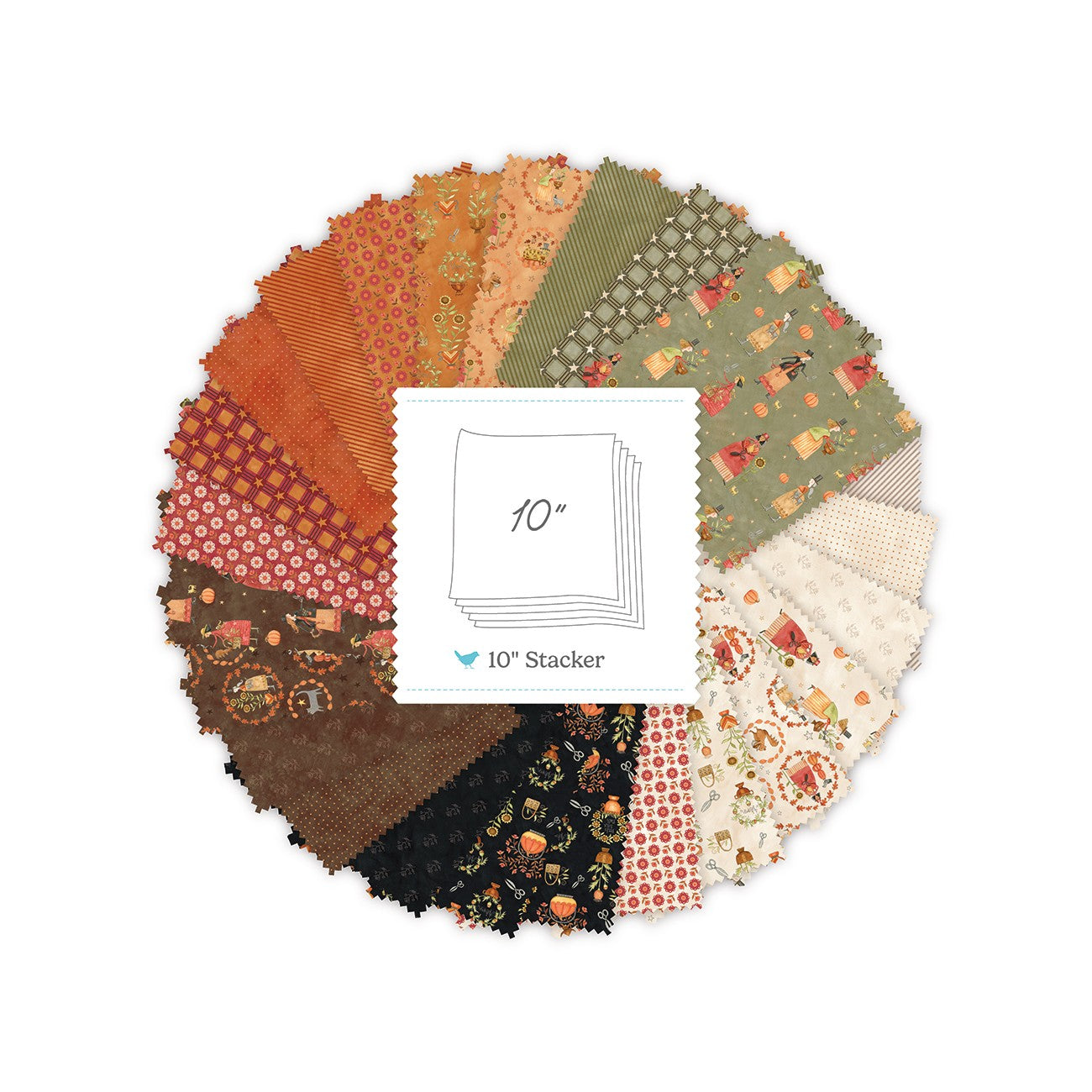 Feels Like Fall 10in Squares, 42 Pcs.