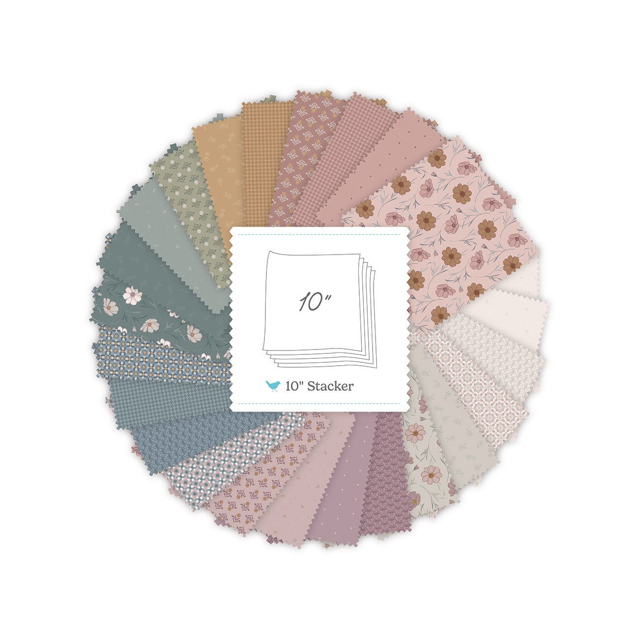 Petal & Patch 10in Squares, 42 Pcs.