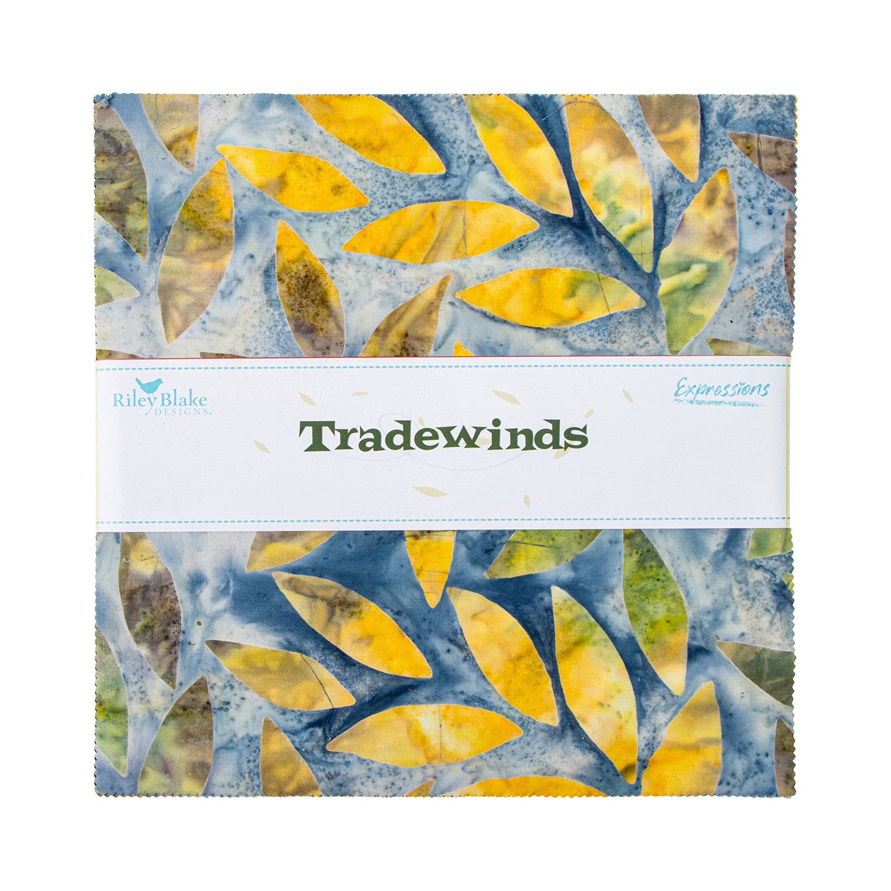 Batiks Tradewinds 10in Squares, 42pcs/bundle